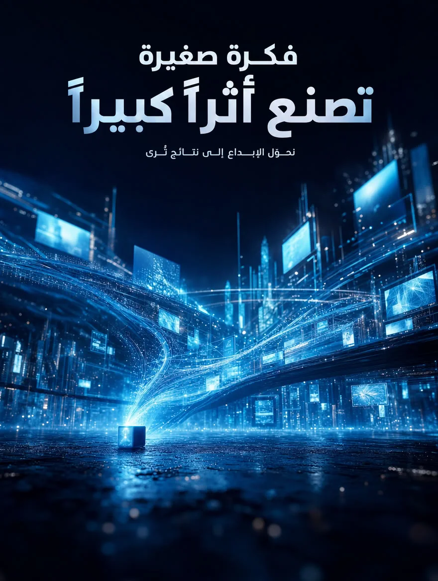 بوست تصميم — الأول كونكت